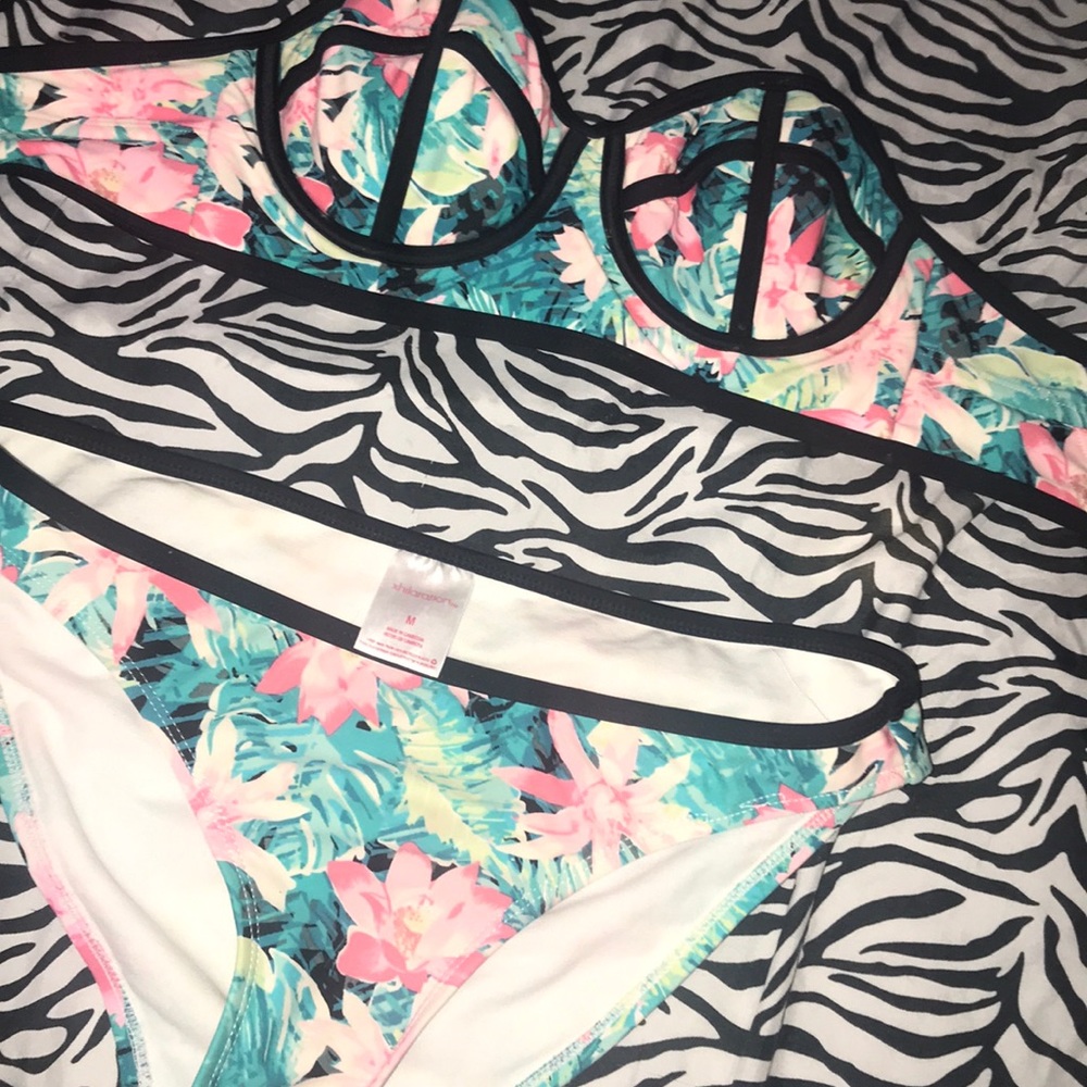 Floral Swim Suit